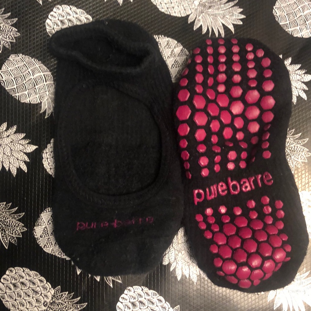 Pure Barre Mary Jane Socks Size S